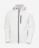CREW HOODED MIDLAYER JACKET 2, White - Image 8