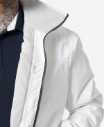 CREW HOODED MIDLAYER JACKET 2, White - Image 7