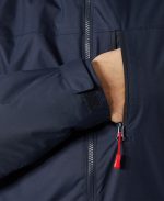 CREW HOODED MIDLAYER JACKET 2, Navy - Image 4