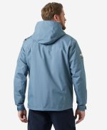 CREW HOODED MIDLAYER JACKET 2, Washed Navy - Image 2