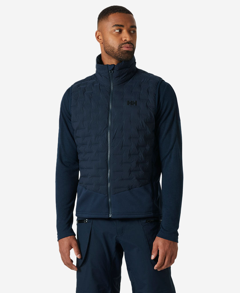 34491_597_onbody1.jpg HP HYBRID STRETCH INS VEST, Navy - Image 1