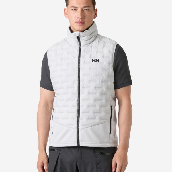 HP HYBRID STRETCH INS VEST, Grey Fog