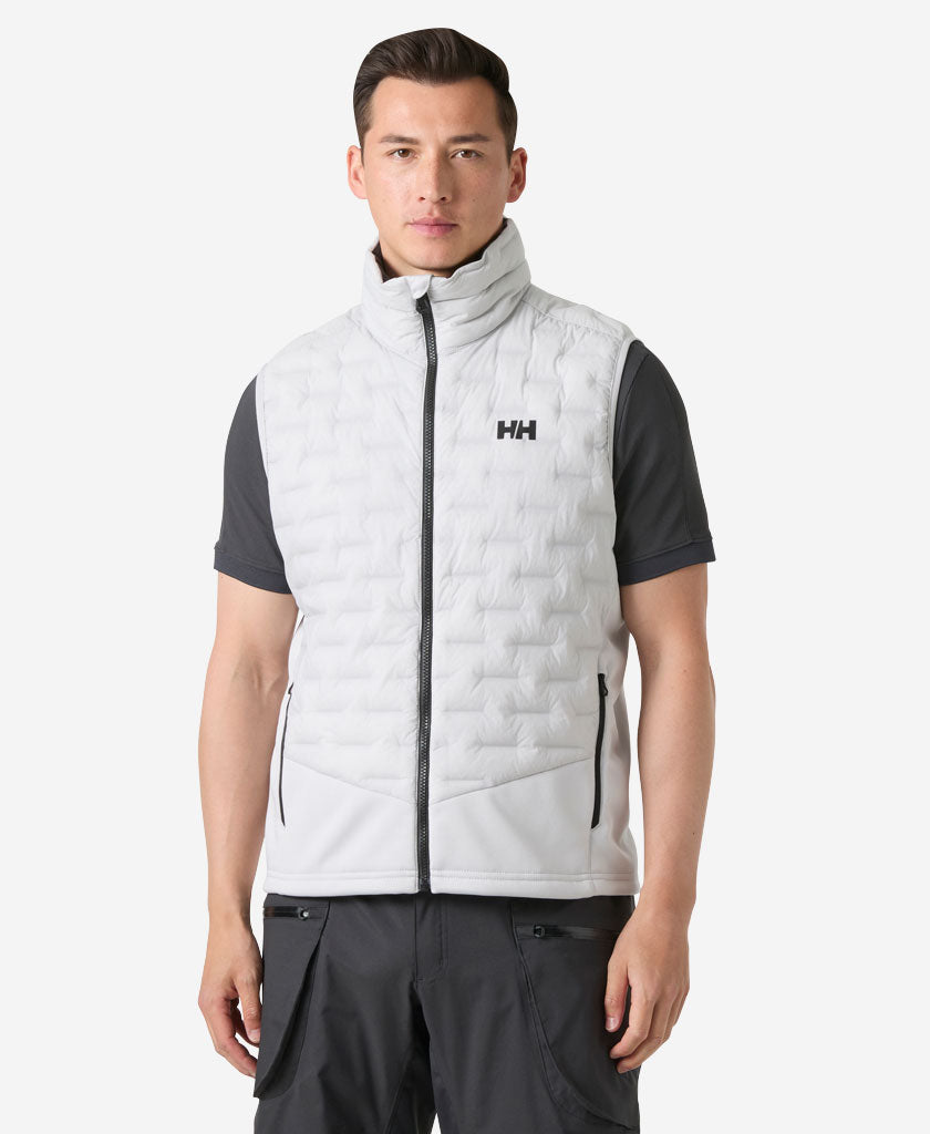 34491_853_onbody1.jpg HP HYBRID STRETCH INS VEST, Grey Fog - Image 1