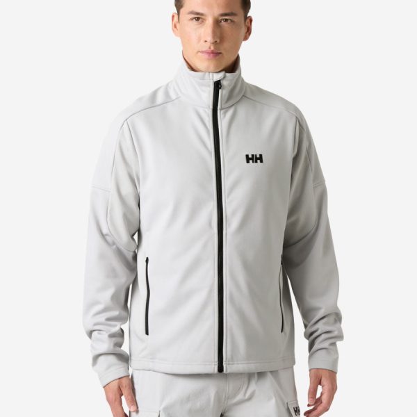 HP FLEECE JACKET, Grey Fog