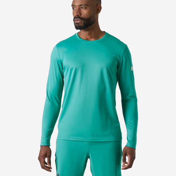 HH TECH CREW LS 2.0, Dark Mint