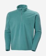 DAYBREAKER 1/2 ZIP FLEECE, Opal Green - Image 5