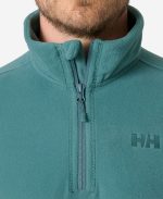 DAYBREAKER 1/2 ZIP FLEECE, Opal Green - Image 3