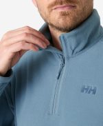 DAYBREAKER 1/2 ZIP FLEECE, Washed Navy - Image 3