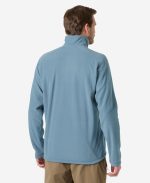 DAYBREAKER 1/2 ZIP FLEECE, Washed Navy - Image 2