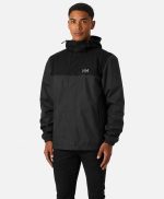 VANCOUVER RAIN JACKET, Ebony