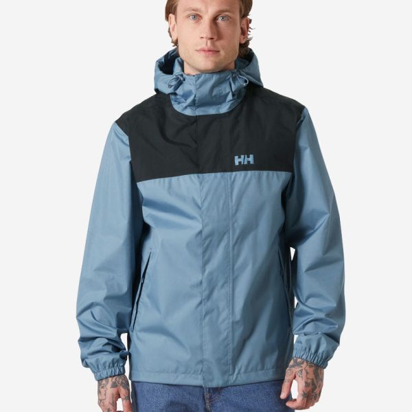 VANCOUVER RAIN JACKET, Washed Navy