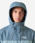 KOSTER RAIN JACKET, Washed Navy - Image 3