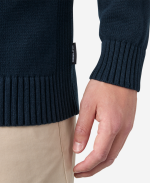 SMOEGEN 1/2 ZIP SWEATER, Navy - Image 3