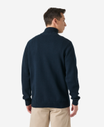 SMOEGEN 1/2 ZIP SWEATER, Navy - Image 6