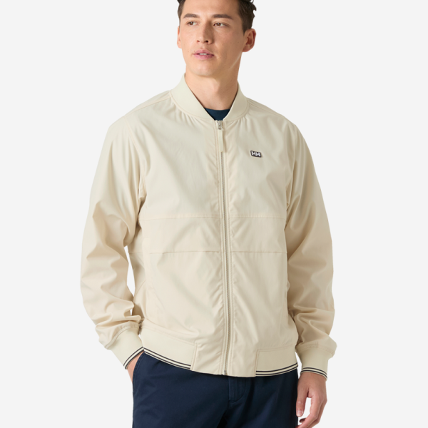 MARINE BOMBER JACKET, Cream