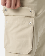BRYGGEN CARGO SHORTS, Khaki - Image 3