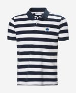 TOULON GRAPHIC POLO, Navy Yd Stripe - Image 6