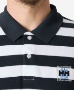 TOULON GRAPHIC POLO, Navy Yd Stripe - Image 3
