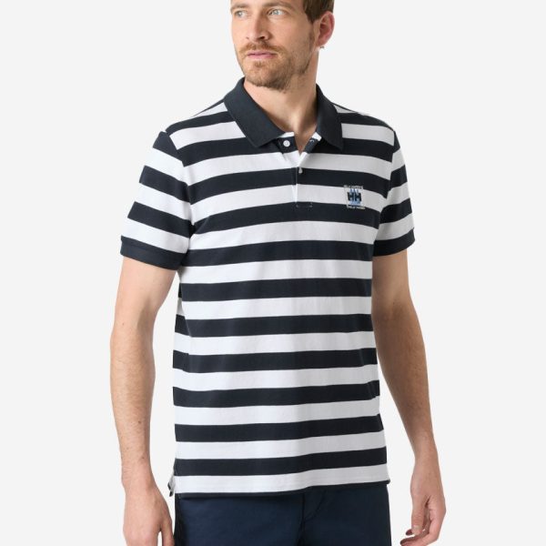 TOULON GRAPHIC POLO, Navy Yd Stripe