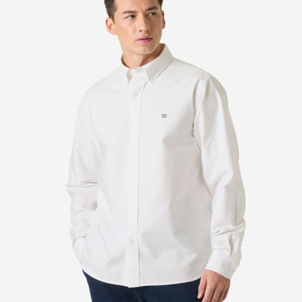 SHORE LS SHIRT, White