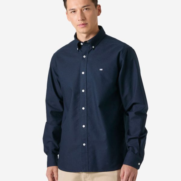 SHORE LS SHIRT, Navy