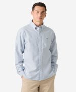 SHORE LS SHIRT, Bright Blue