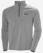 TYRI KNIT 1/2 ZIP, Ebony Melange - Image 4