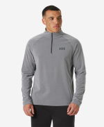 TYRI KNIT 1/2 ZIP, Ebony Melange