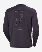 SKOG GRAPHIC LS TEE, Smoked Purple - Image 6