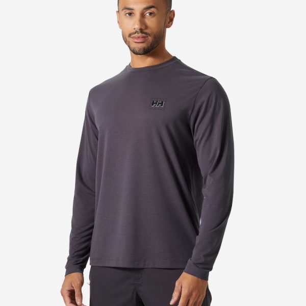 SKOG GRAPHIC LS TEE, Smoked Purple