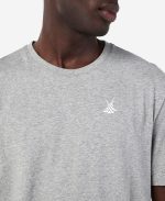 CROSS SAILS T-SHIRT, Grey Melange - Image 5