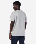 CROSS SAILS T-SHIRT, Grey Melange - Image 3
