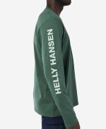 ERVIK L/S T-SHIRT, Jungle Green - Image 4