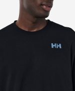 ERVIK L/S T-SHIRT, Black - Image 3