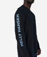 ERVIK L/S T-SHIRT, Black - Image 4