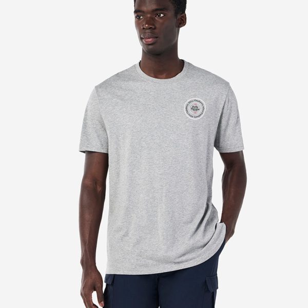 ALIVE OUTDOORS T-SHIRT, Grey Melange