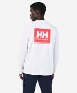 BOX OUTLINE L/S T-SHIRT, White - Image 5