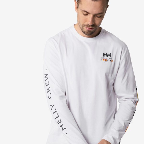 SEAFARER L/S T-SHIRT, White
