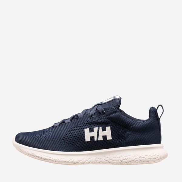 W CREW LIGHT, Navy/White
