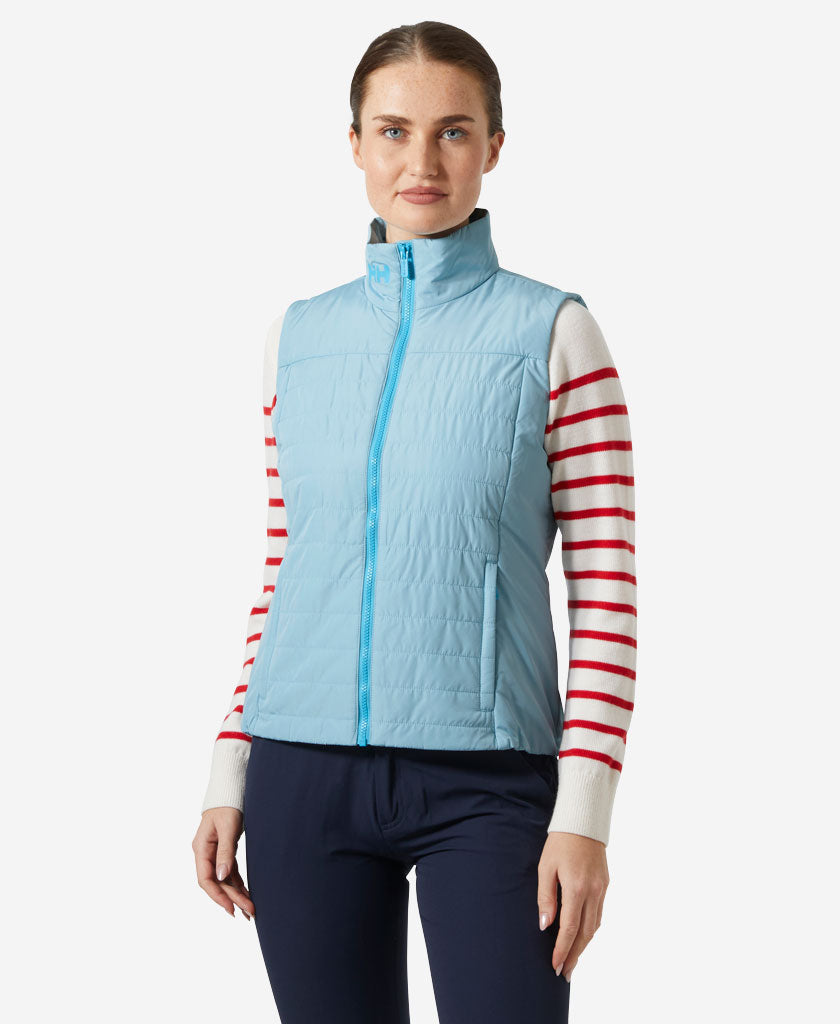 30240_607_onbody1.jpg W CREW INSULATOR VEST 2.0, Light Cyan - Image 1