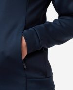 W CREW FLEECE JACKET, Navy - Image 4