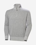 ARCTIC ICELANDER 1/2 ZIP, Grey Melange - Image 4