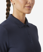 W CREW TECH POLO, Navy - Image 3