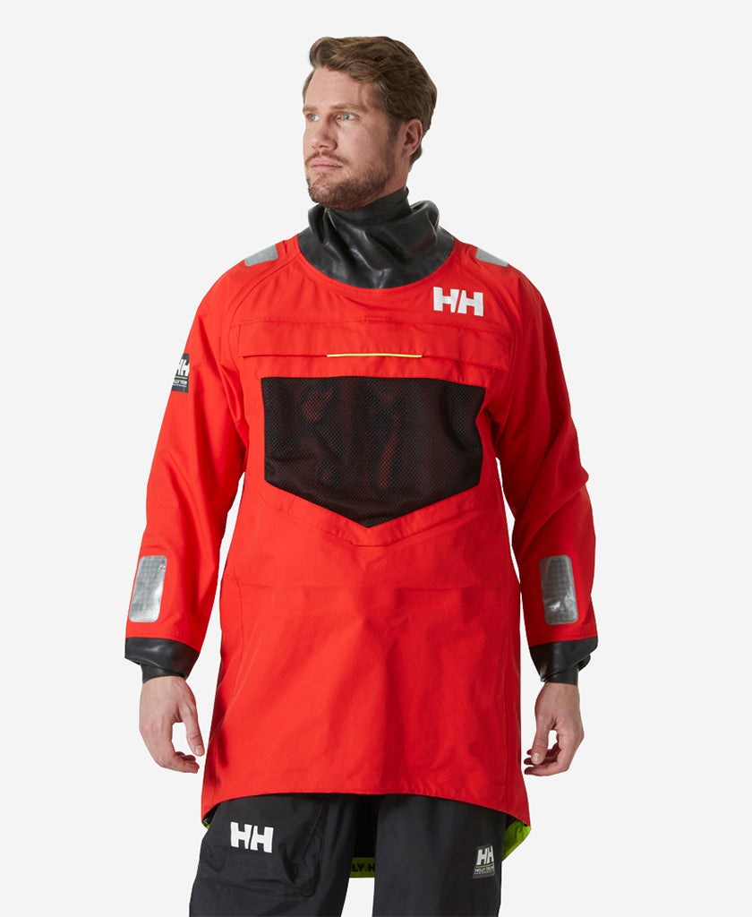 34006_222_onbody1_fa272652-7ec9-465d-a7ae-4eab6a6c395c.jpg AEGIR OCEAN SMOCK, Alert Red - Image 1