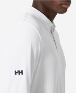 CREWLINE LS POLO, White - Image 4