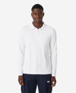 CREWLINE LS POLO, White