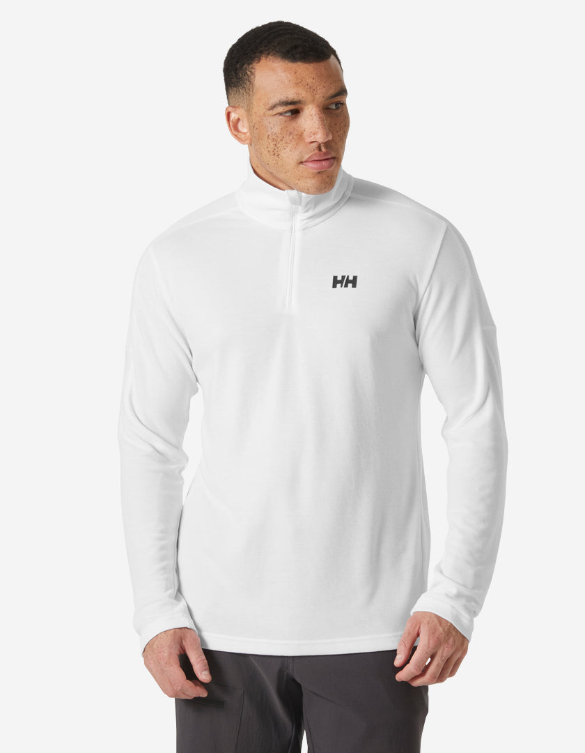 34131_001_onbody1.jpg HP 1/2 ZIP PULLOVER 2.0, White - Image 1