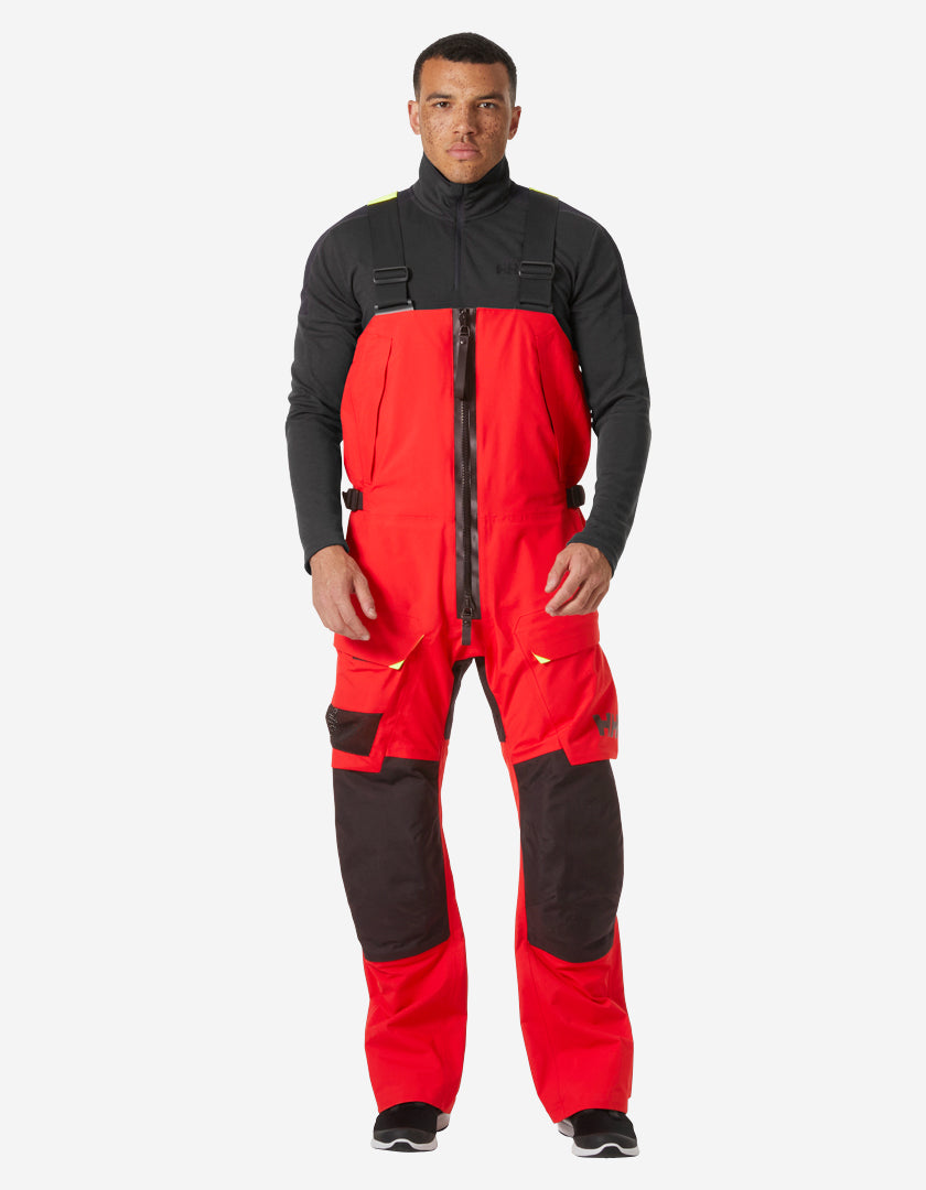 34429_222_onbody1.jpg AEGIR OCEAN BIB 2.0, Alert Red - Image 1