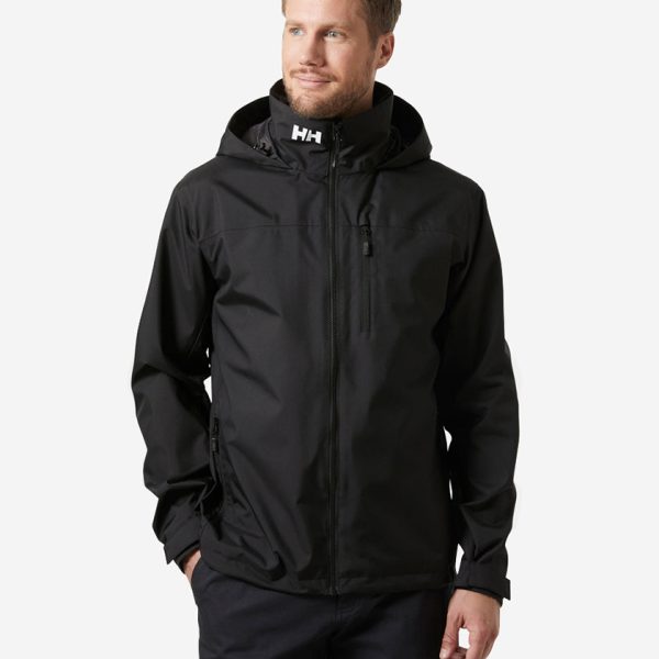 CREW HOODED JACKET 2.0, Black