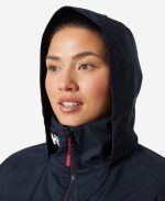W CREW HOODED JACKET 2.0, Navy - Image 3
